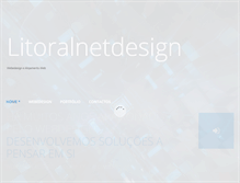 Tablet Screenshot of litoralnetdesign.com